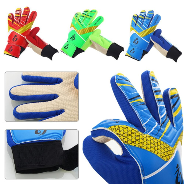 Målvaktshandskar för barn Fotbollshandskar GRÖN STORLEK 5 green NX green size 5