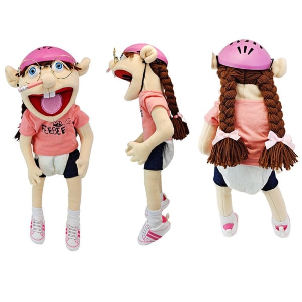 58 cm Hat Hand Puppet Game Fyllda docka Barngåvor Phoebe
