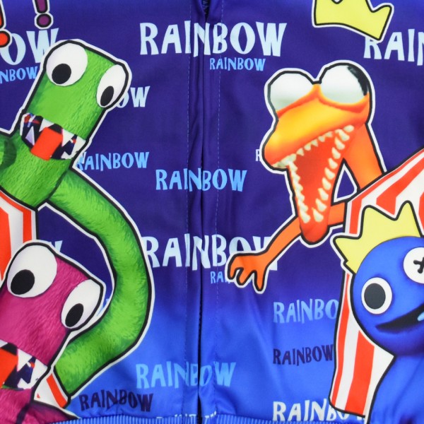 Roblox Rainbow Friends Hoodie med glidelås 3 120