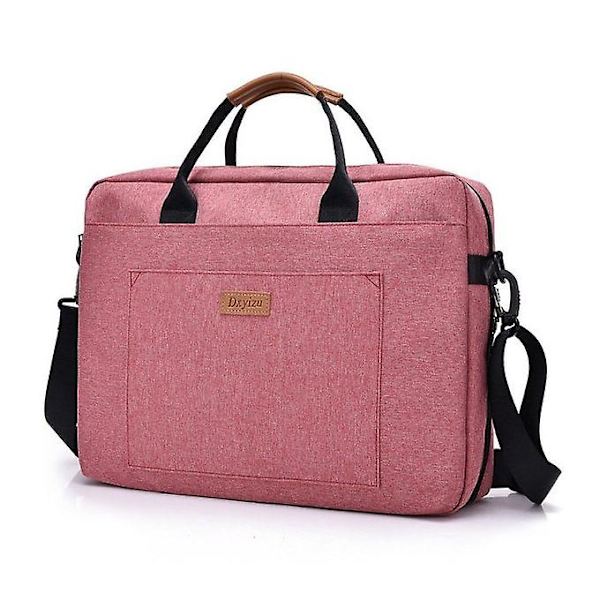 Män Canvas Business Portfölj Stor Tote Damväska watermelon red