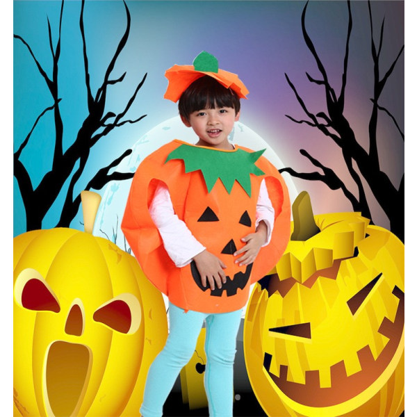 Pumppu Halloween -asu vanhemmille ja lapsille Parent-child 1 set