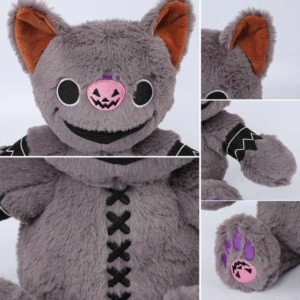 Suloinen Devil Pumpkin Cat Halloween -pehmolelu Z