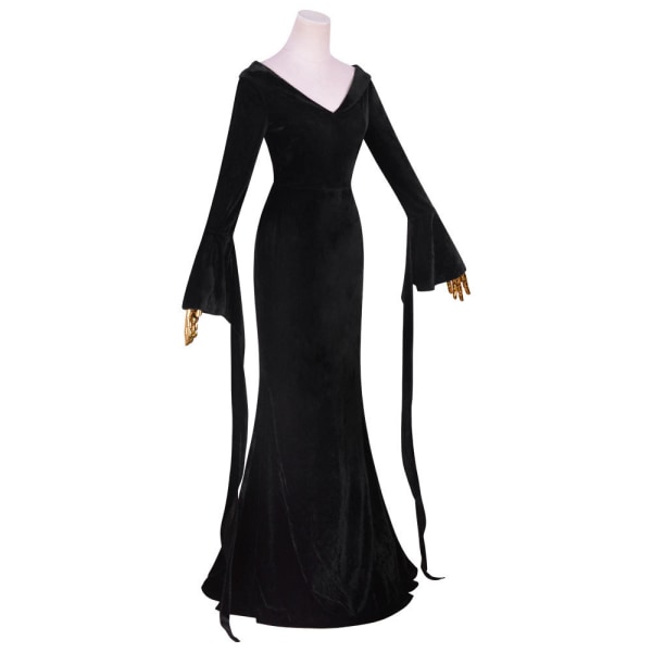 Morticia-asu Mekko Naisille Halloween-asut Cosplay V S