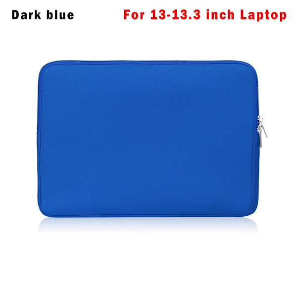 Laptopväska Fodral Case Cover MÖRKBLÅT FÖR 13-13,3 TUM dark blue For 13-13.3 inch