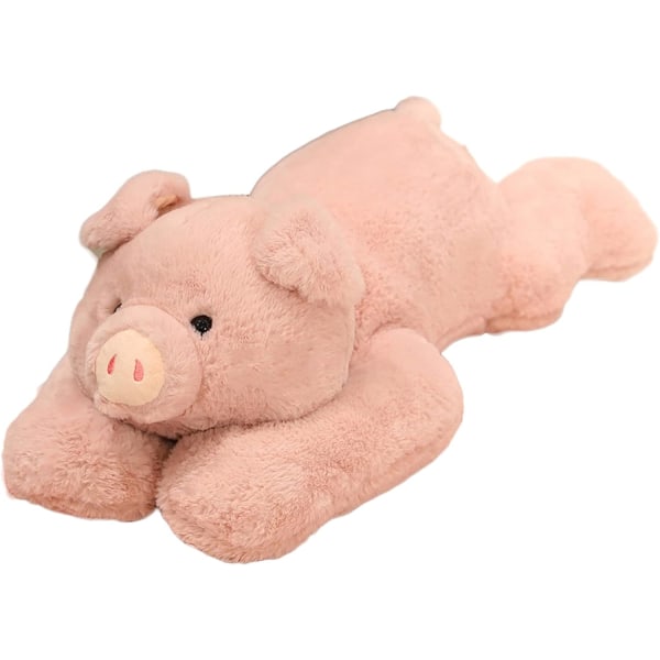 Viktade gosedjur för ångest, 19.7in 3.3lbs viktade gris gosedjur leksak Söt rosa gris plysch kudde för vuxna Pojkar Flickor