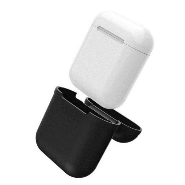 Skyddsfodral i silikon till Apple Airpods - Vit