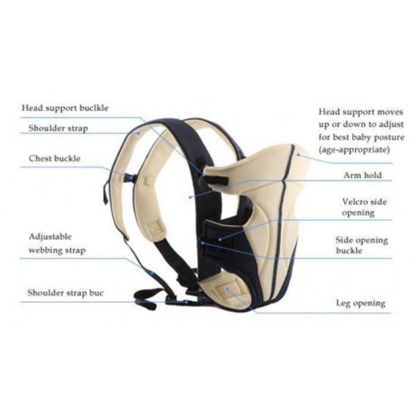 Bärsele / Baby carrier i ergonomisk design