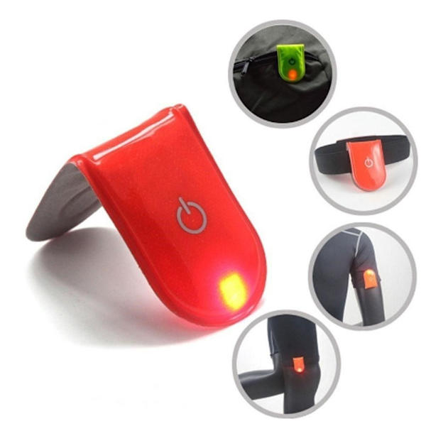 LED cykellampa / bike lights / reflexlampa / Magnetlight silver - framlampa