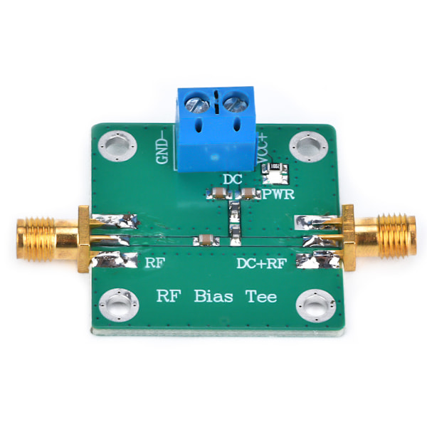 RF Microwave HF Bias Tee DC Bias 10-6000MHz Power Supply for Active Antenna Wideband Amplifier