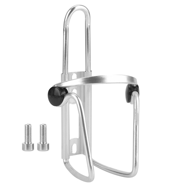 Aluminium Alloy Bicycle Water Bottle Holder Bike Kettle Cup Rack Cycling Accessory(Silver)