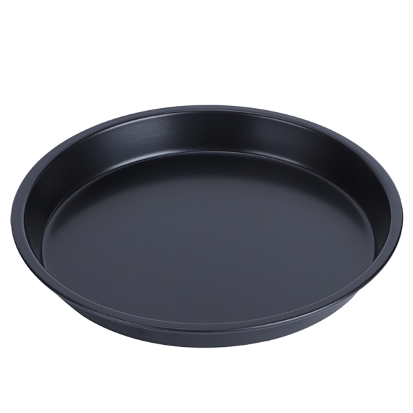 Pizzaform, Rund, Non-Stick, Carbonstål, Bageform, Kageform, Brødform, Køkkenredskab (17,8 cm)