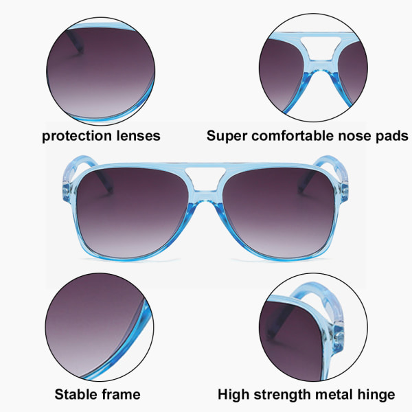 Padda spegel mode solglasögon mode trend personlighet
