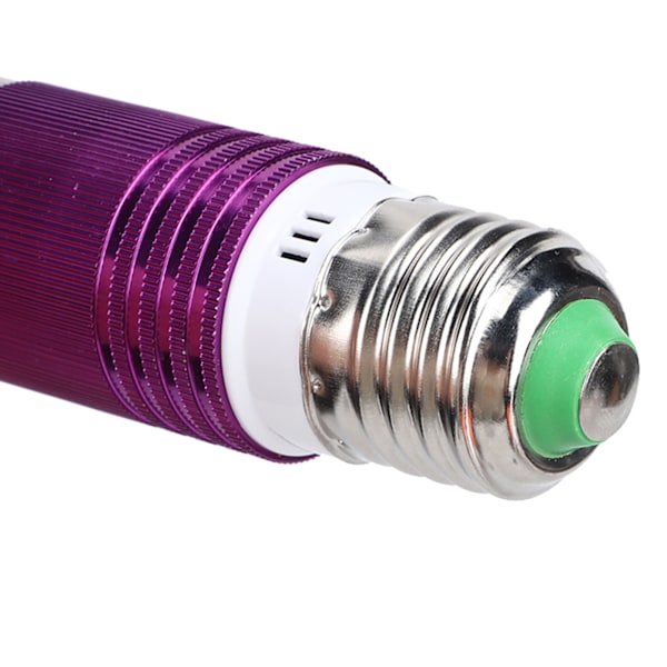 E27 AC85-265V 3W LED RGB Krystal Pære Party Atmosfære Lampe med Fjernbetjening (Lilla)