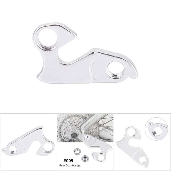 1pc Cycling Bicycle Aluminium Alloy Rear Gear Mech Derailleur Hanger Hook Dropout Frame #009