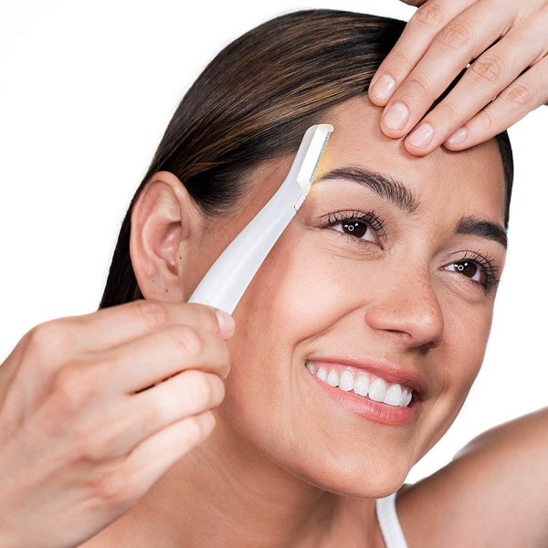 Dermaplaning Hair Remover LED Facial Exfoliator Lady Shaver Razor Face Hair Rakapparat med 6 ersättningshuvuden