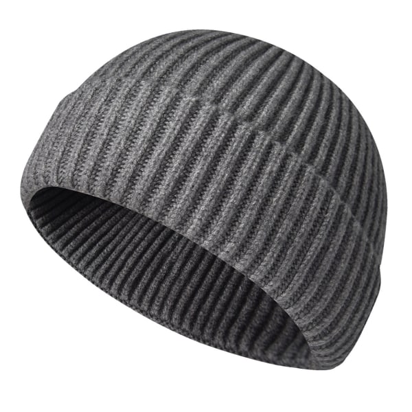 Varm stickad mössa Stickad cap för män kvinnor, unisex vuxenstickad