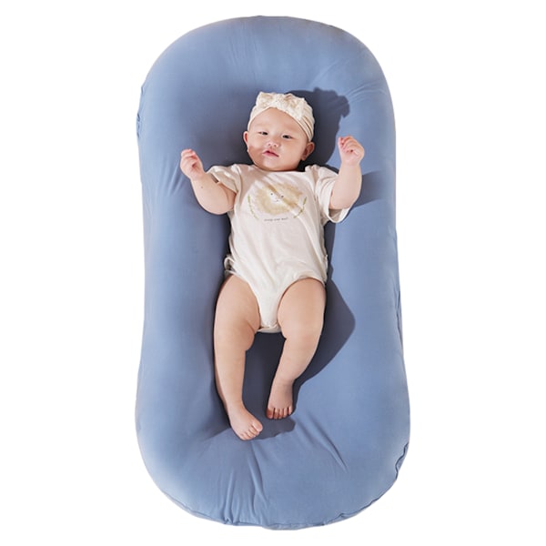 Newborn Baby Bed Breathable Baby Lounger Anti Frightening Baby Nest Portable Comfortable Infant Lounging Pad