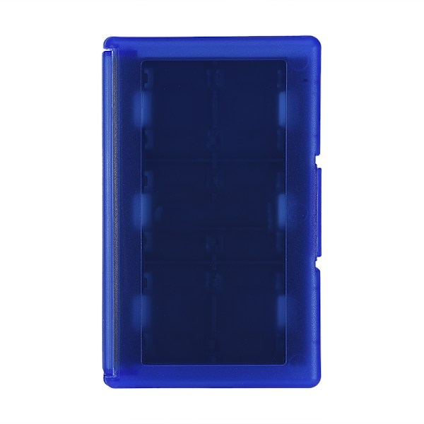 24-in-1 TF Card Box Game Memory Card Case Holder Carrying Storage for Nintendo Switch Blue