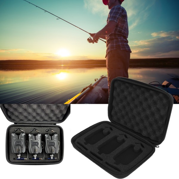 Fishing Alarm Tool Box Portable Durable Fishing Bite Alert Storage Case for Fishing Enthusiast