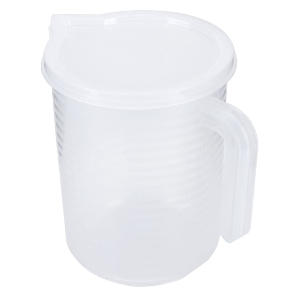 500ml/1000ml Clear Plastic Measuring Cups with Lid Kitchen Cooking Baking Accessaries 1000ml