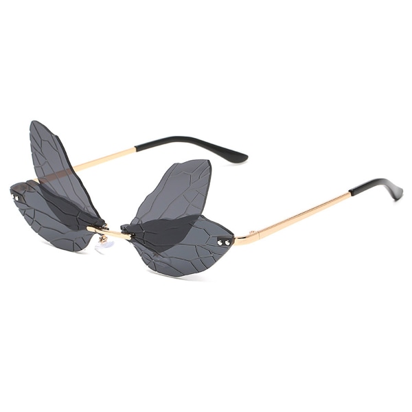 Dragonfly solglasögon Europeiskt och amerikanskt personlighetsmode