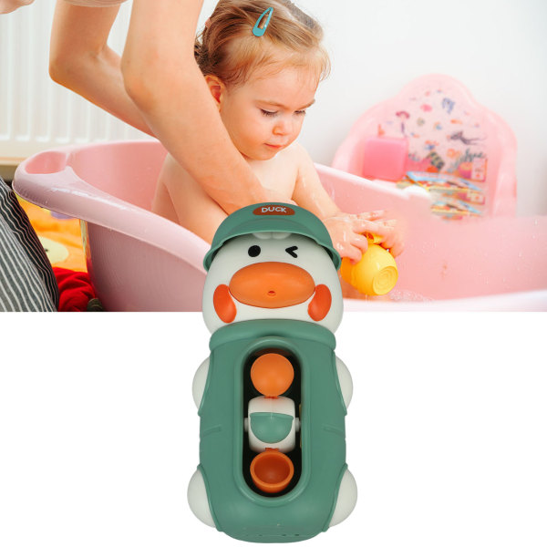 Roterbara vattenhjulsleksaker för småbarn Säker färgglad ankbadkar Partnerleksak med starka sugkoppar Typ 3
