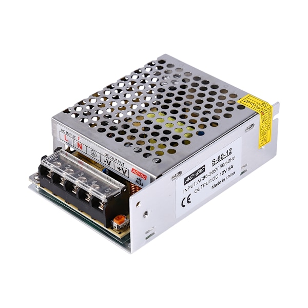 DC 12V 5A Universal Regulated Switching Power Supply