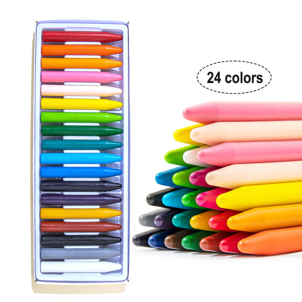 Färgkritor för barn Kritor för toddler Giftfria -