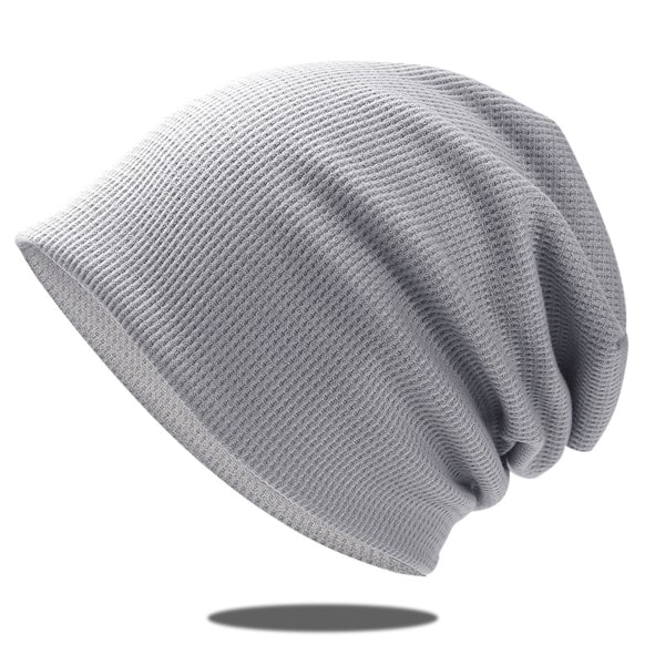 Slouchy Knit Beanie Hat för Dam Vinter Mjuk Varm Dam Ull