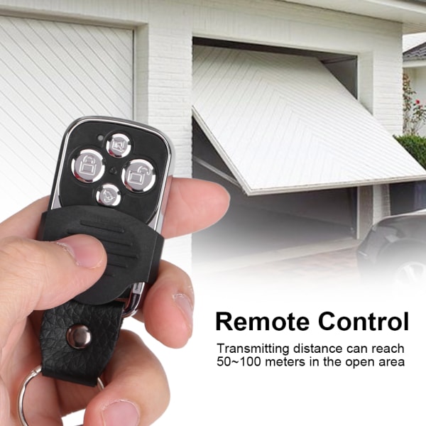 433MHz trådlös duplikator kopiera fjärrkontroll för garageport grind hemmasäkerhetsenhet