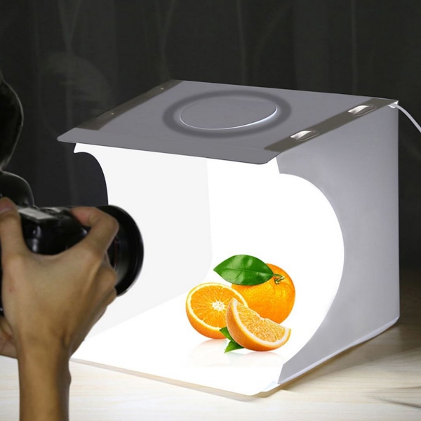 Fotostudio set fotobox, ljusbox fotobox bärbar, för foton