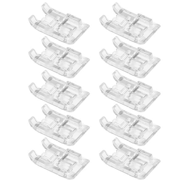 10 stk. satinsømsfod multifunktionelle praktiske husholdningssymaskinetilbehør