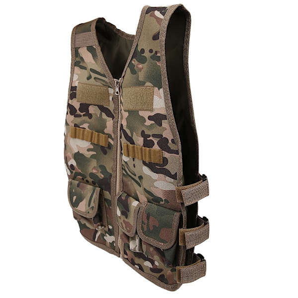 Børne Camouflage Spil Træning Nylon Vest (CP Camouflage M)