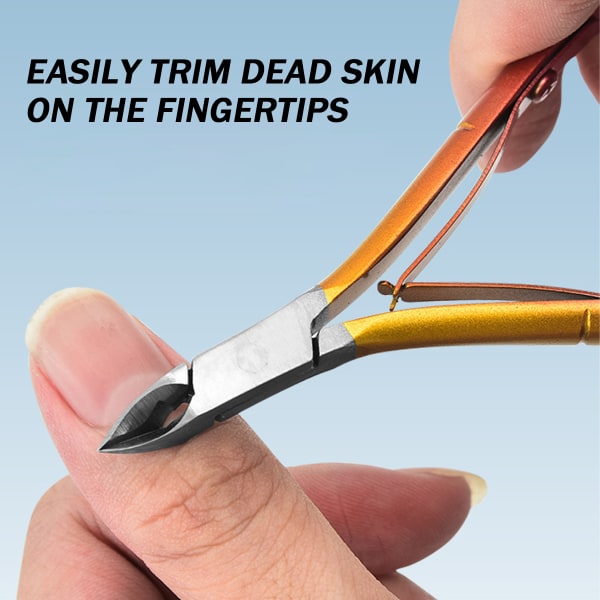 Nagelbandstrimmer med nagelbandsskjutare, nagelbandsborttagare och fräs