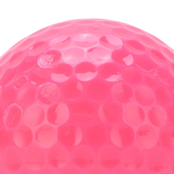 2-lagers flytande golfboll flyter vattenområde utomhus sport golf träningsbollar rosa