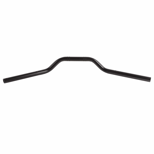 22mm Steel Motorcycle Tracker Handlebar Drag Bar Replacement Part（Black）