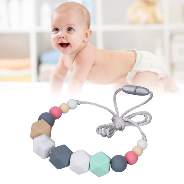Baby Blandad färg Enkel att rengöra Livsmedelsklassad silikon Mjuk Bekväm pedagogisk barnleksak Typ 2