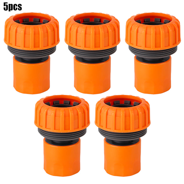 5 pcs 1 Inch PP Water Hose Pipe Connector Quick Washer Spayer Hose Coupler