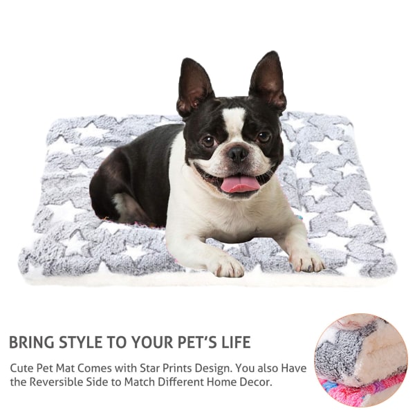 Husdjur Ultra Mjuk Pet Bed Tvättbar Hund Bed Crate Matta för Large