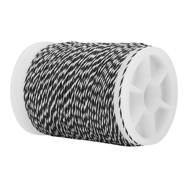 120m Durable Nylon String Serving Thread For Bowstring Archery Supplies (black+white)