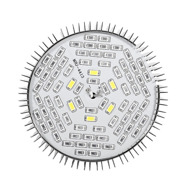 1 stk 50W Full Spectrum E27 LED Plantevekstlamper Hagevekstlys for hage 78 LED