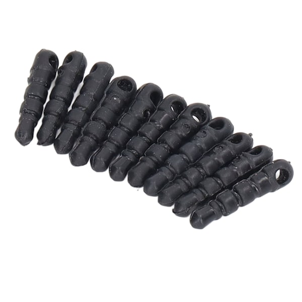 500pcs Earphone Jack Dust Plug Charm with Holes Universal Dustproof Round Head Black Phone Dust Plug Charm for Cell Phone