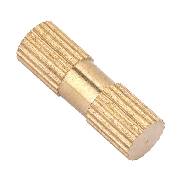 M4 Blind Hole Single Pass Brass Insert Embedded Knurled Nut (M4*16*6.3 10pcs)