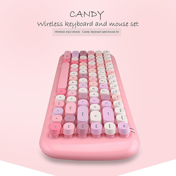 Mofii Wireless Mini Candy Keyboard Mus Combo Set Mix Color