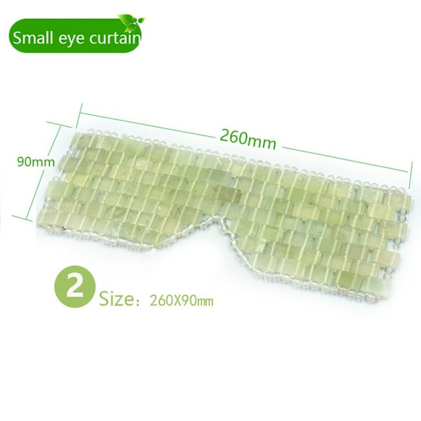 Natural Jade Eye Mask Cooling Jade Sleep Eye Mask Massager