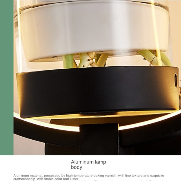 Vägglampa inomhus, enkel modern stil, multifunktionell, kan vara White - 36W Tri-color light