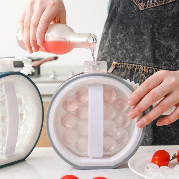 Summer Ice Ball Maker Form 2 i 1 utomhus portabel kreativ