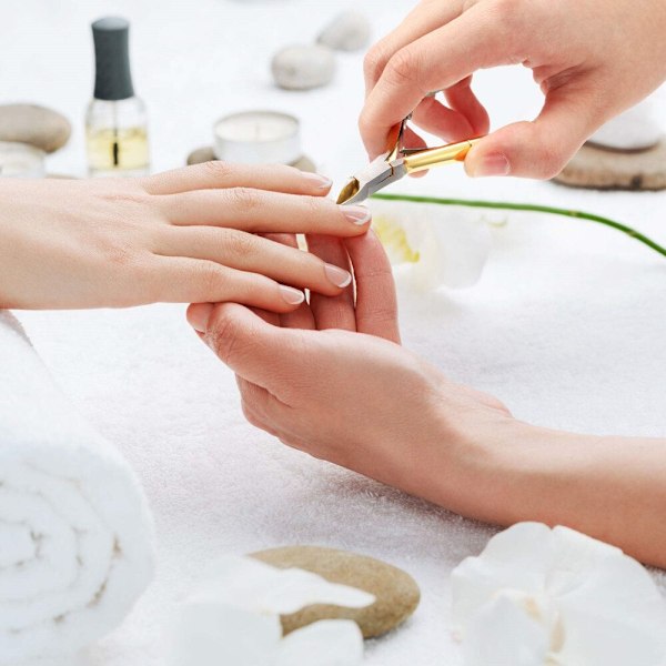 Nagelbandsklippare Nippers Spetsiga nagelbandstrimmer