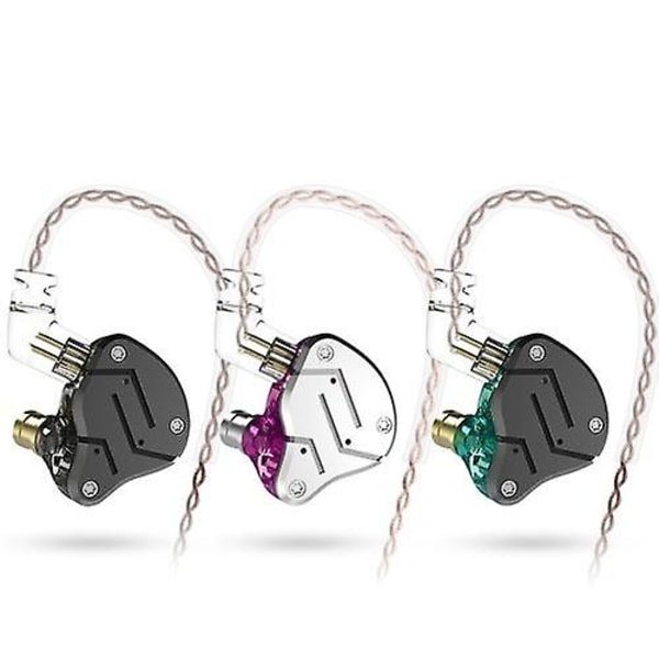 KZ ZSN 3,5 mm Wired In Ear Metal HiFi-hörlurar med