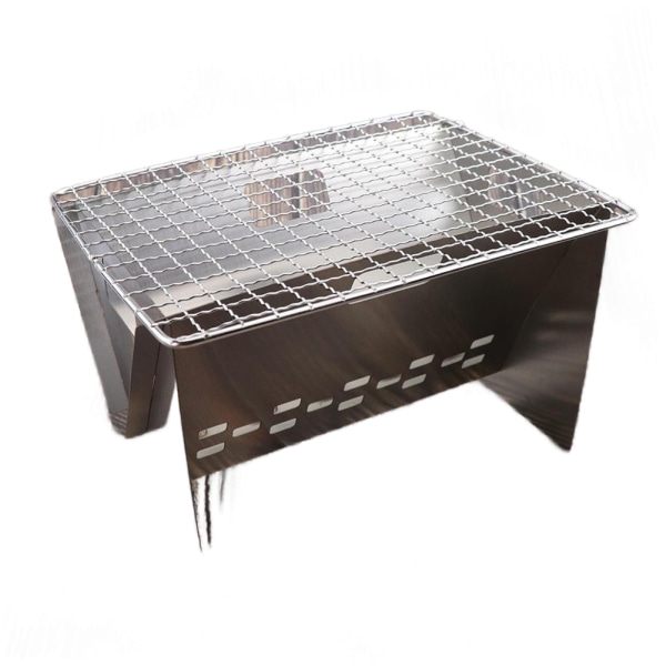 Grill Kolgrill Vikbar Bärbar Grill Spis